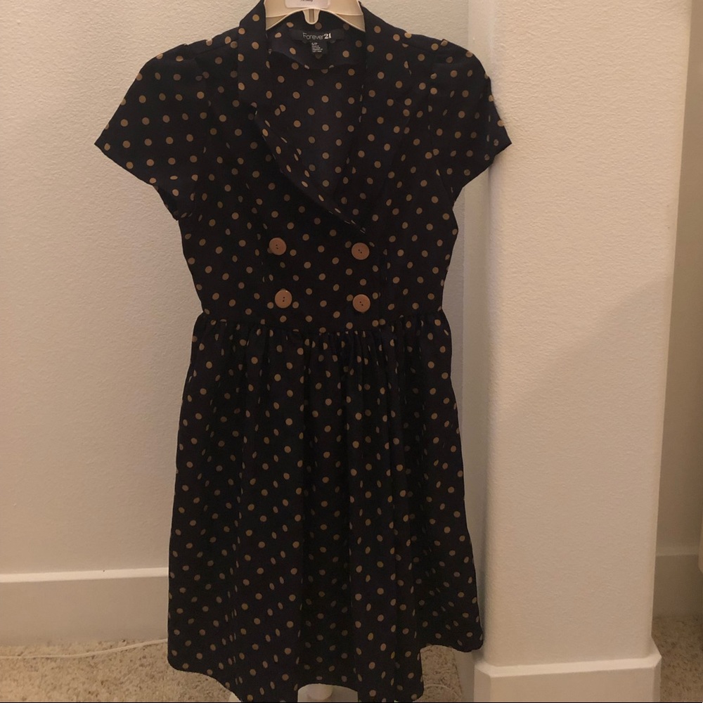 Polka dot vintage style dress